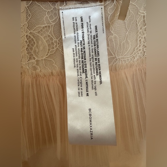 BCBG MAXARIA Oly Womens Ruffled Corset Evening Dress - Picture 5 of 11